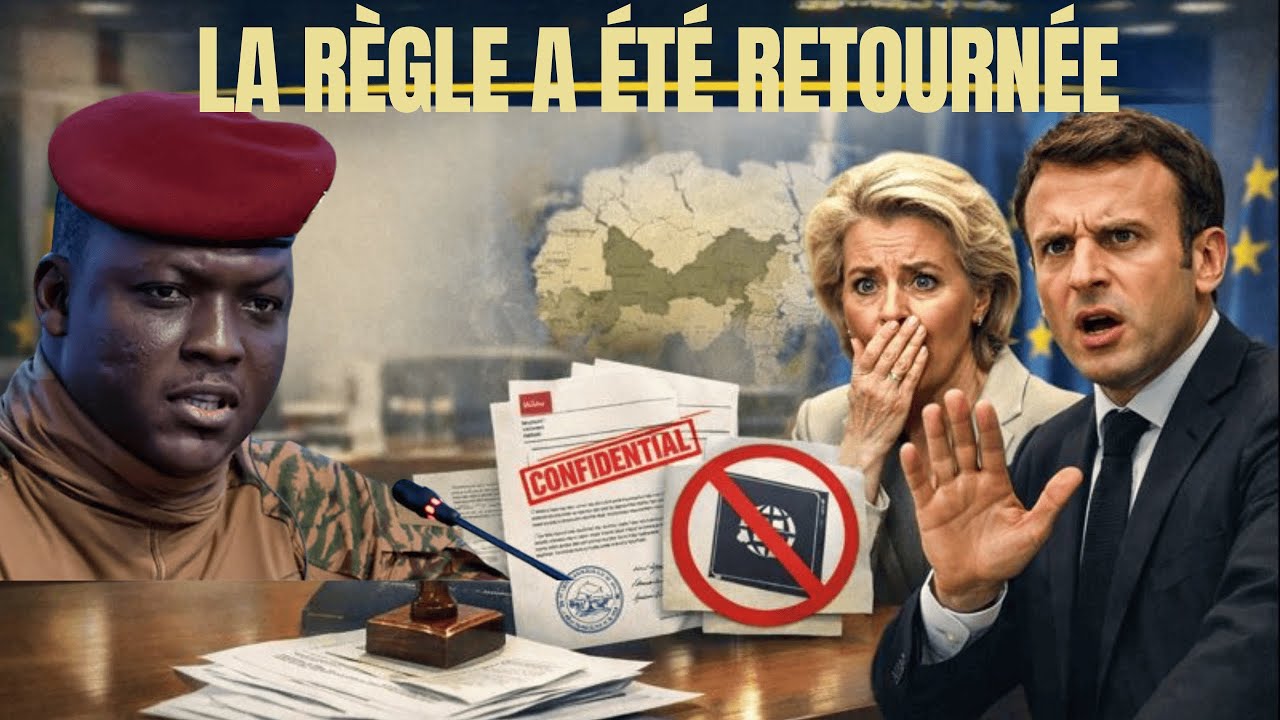 Ibrahim Traoré : la décision choc qui inverse 30 ans de règles migratoires Afrique-Occident