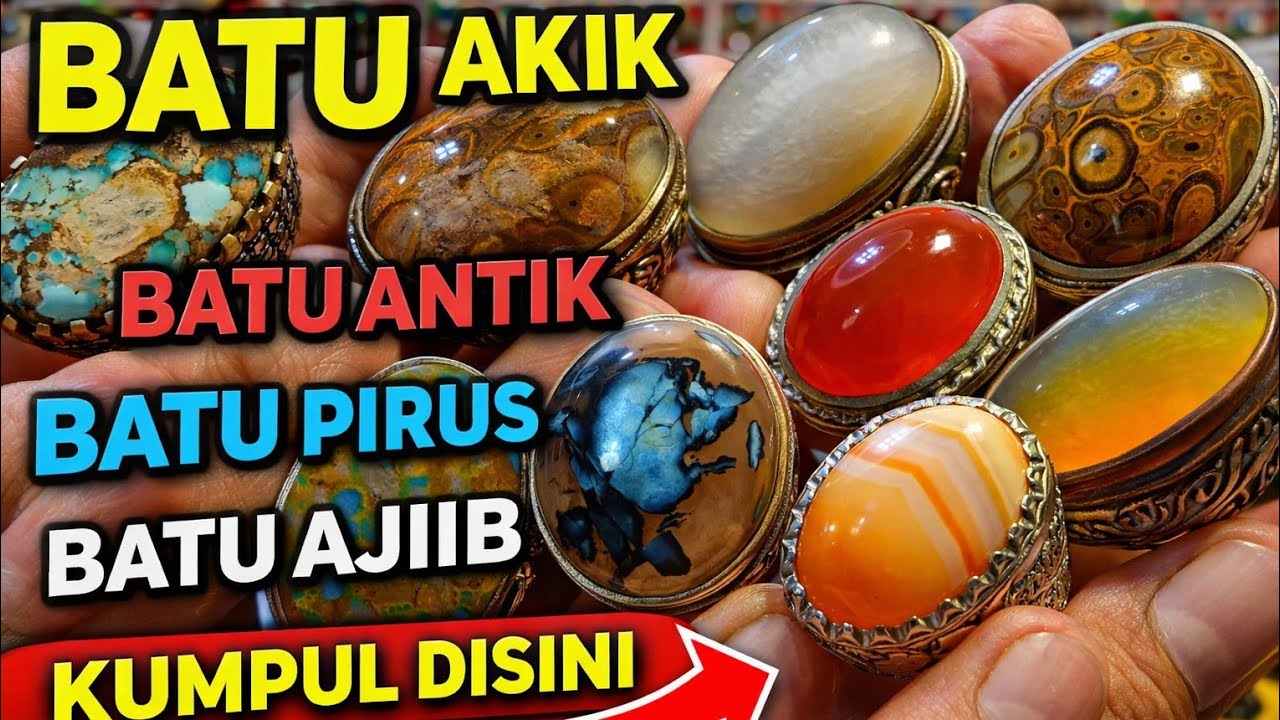 BATU AKIK BATU ANTIK BATU UNIK DAN BATU PIRUS ADA DI ULASAN VIDEO INI CEK SEKARANG