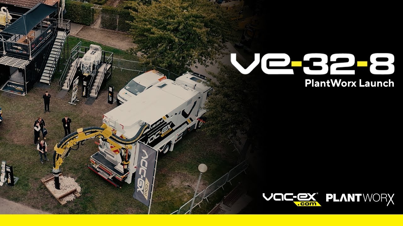 VE-32-8 Vacuum Excavation Truck | PlantWorx 2025 Launch