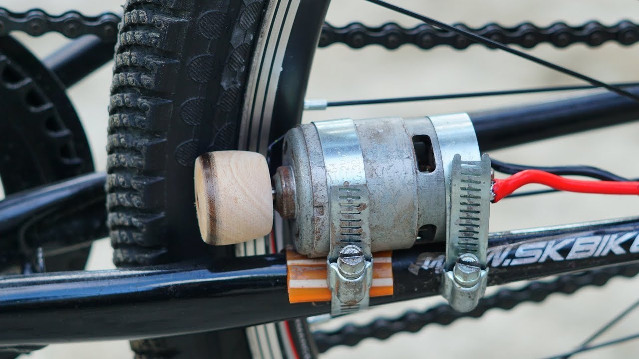 How to Make Electric Bike using 775 motor