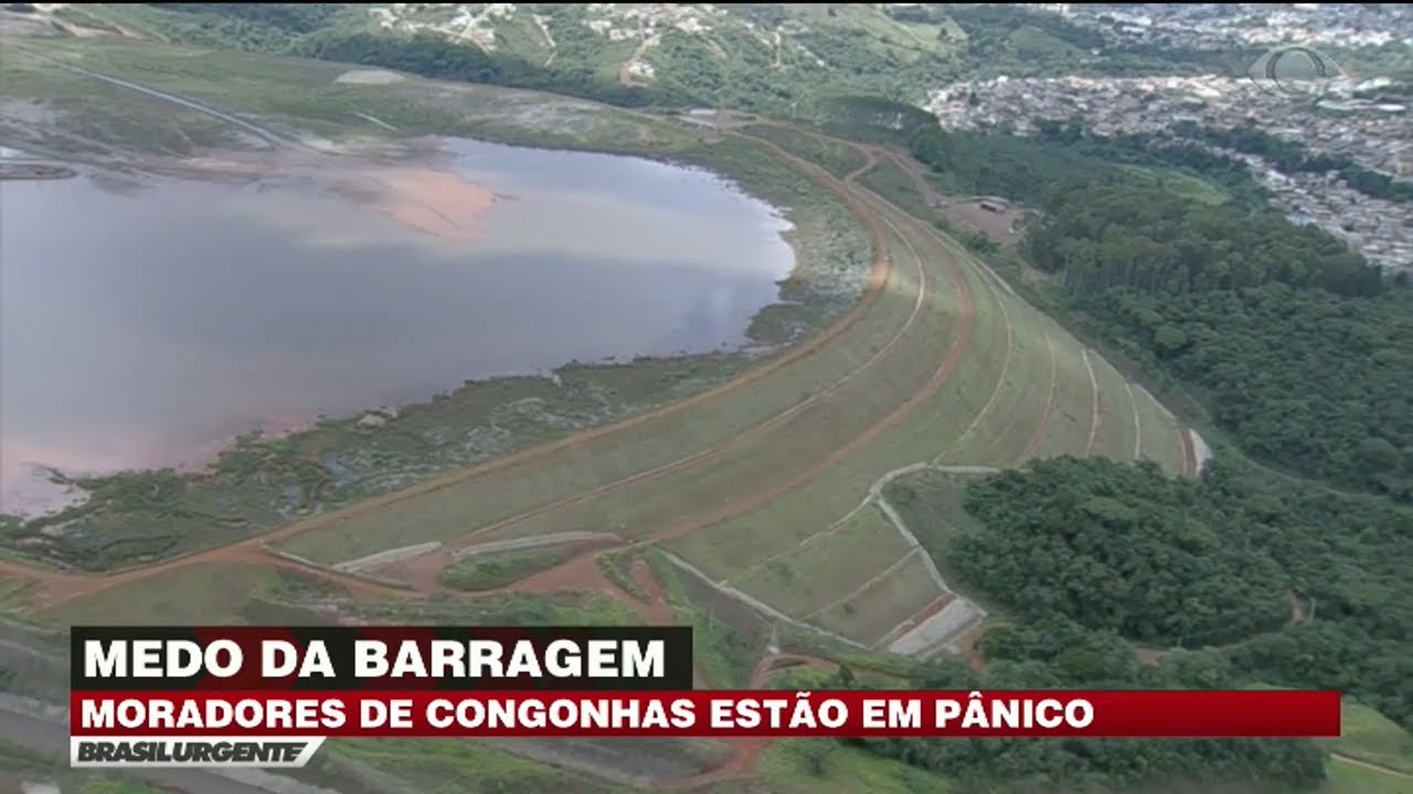 MG: Cidade de Congonhas é ameaçada por barragem