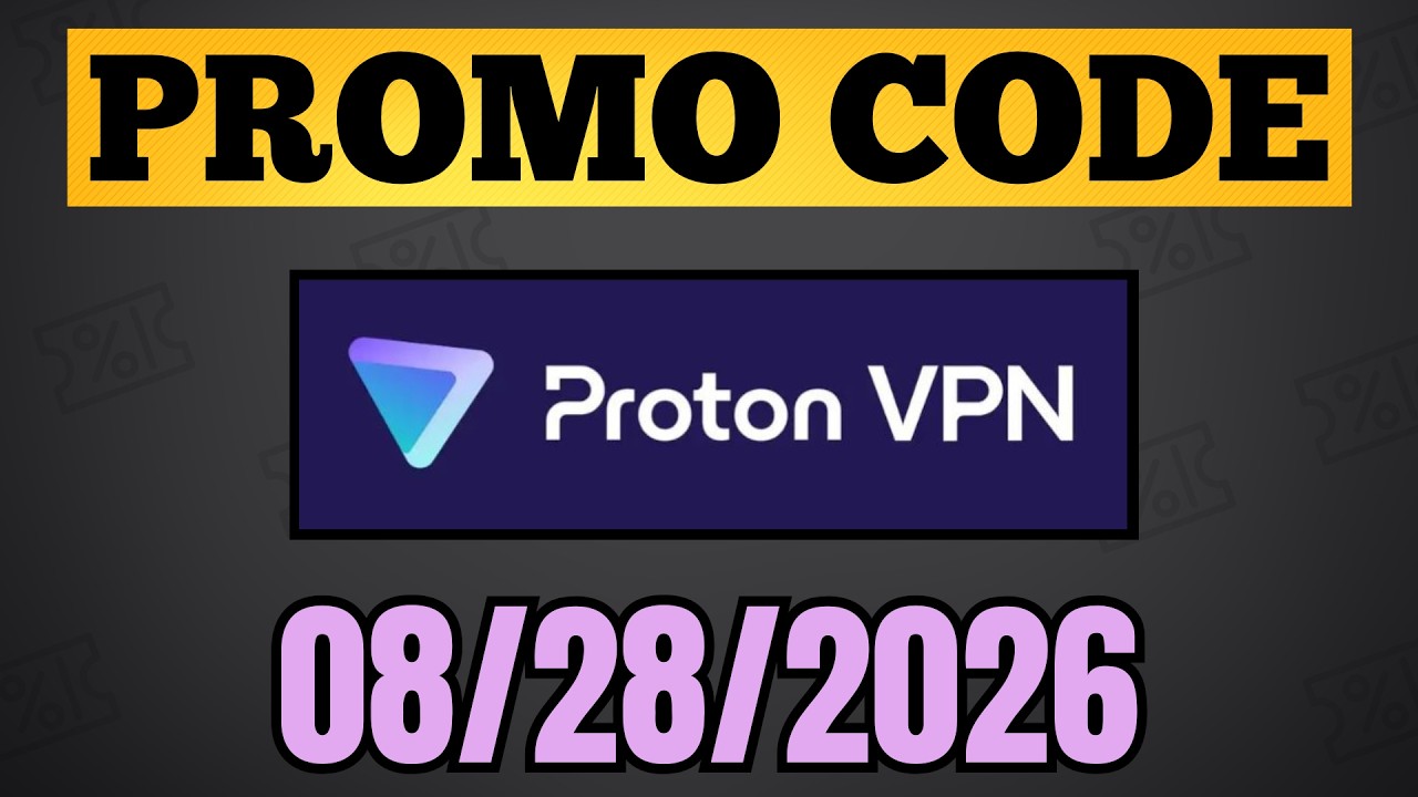 (PROMO CODE) Proton VPN Coupon Code August 2026 - Proton VPN Discount Code Promo Code - 08/28/2026