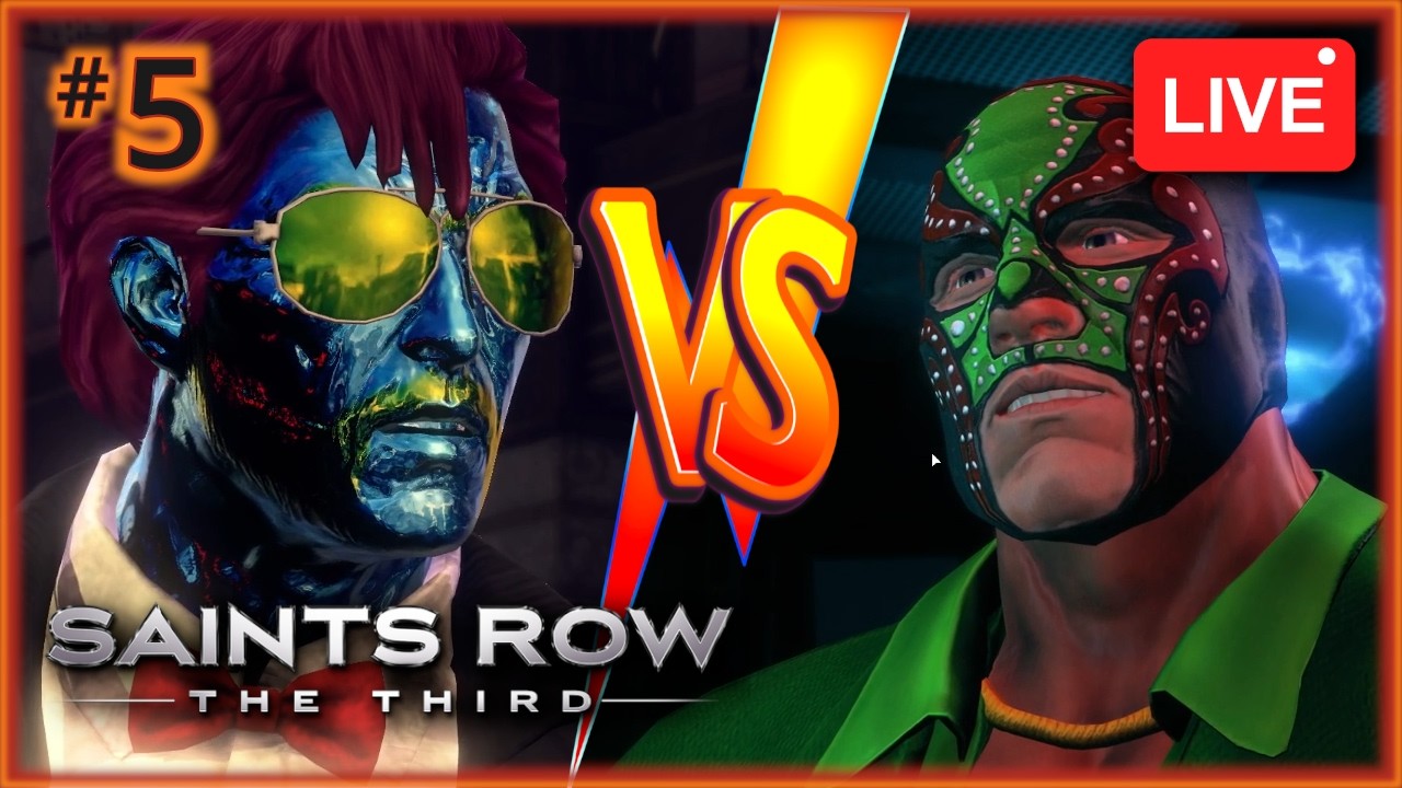Let This Be Our FINAL Battle In Saint's Row The Third - 5 - LIVE