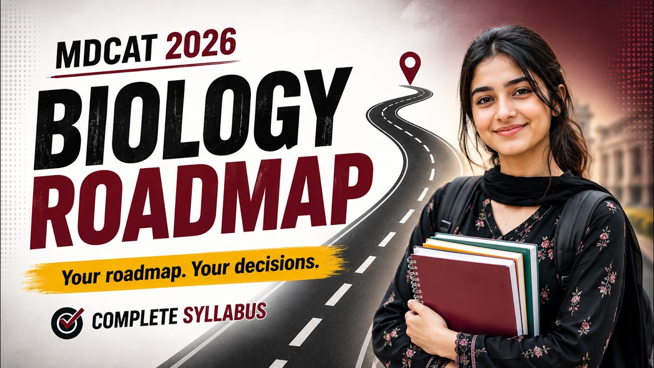 MDCAT 2026 Biology Roadmap | Complete Syllabus Strategy | PMDC | SCHOOL 360