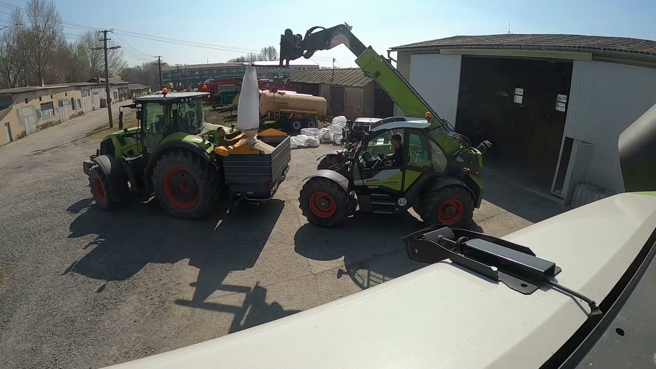 ASVM, s.r.o. I Aplikácia umelého hnojiva I CLAAS Axion 830 & BOGBALLE M35W Base Isobus