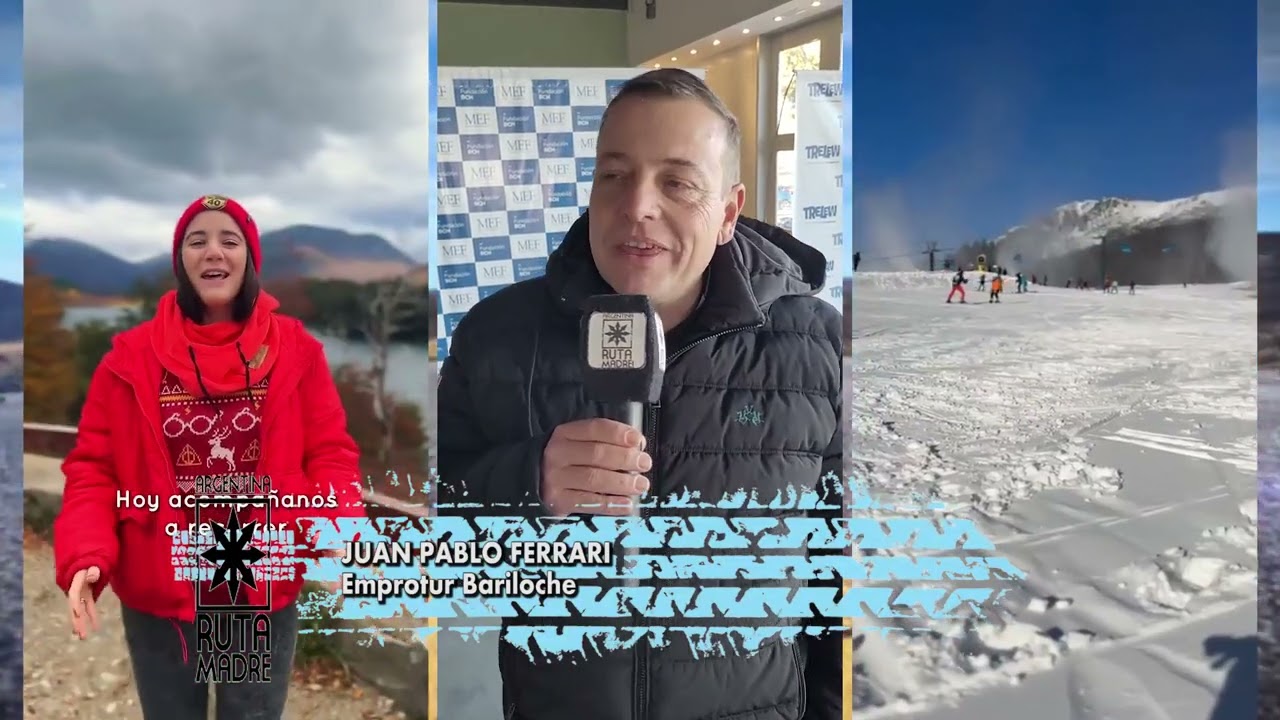 Juan Pablo Ferrari de Emprotur Bariloche #turismo #vacaciones #invierno #ski #nieve #argentina