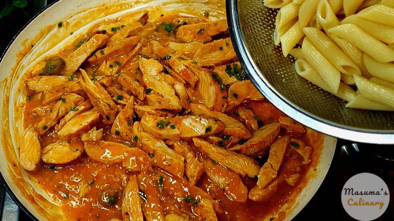 One Pot Honey Mustard Chicken Pasta | Easy & Quick Dinner by Masuma's Culinary