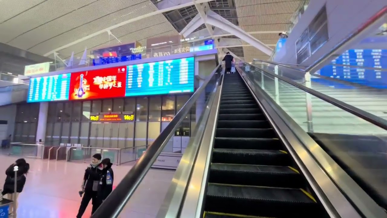 小伙在青岛旅游，看到青岛北站外形像一只海鸥，在其他地方没见过