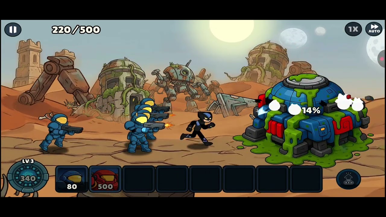 Hero Wars: Zombie Virus Walk-through Tutorial Gameplay Android 
