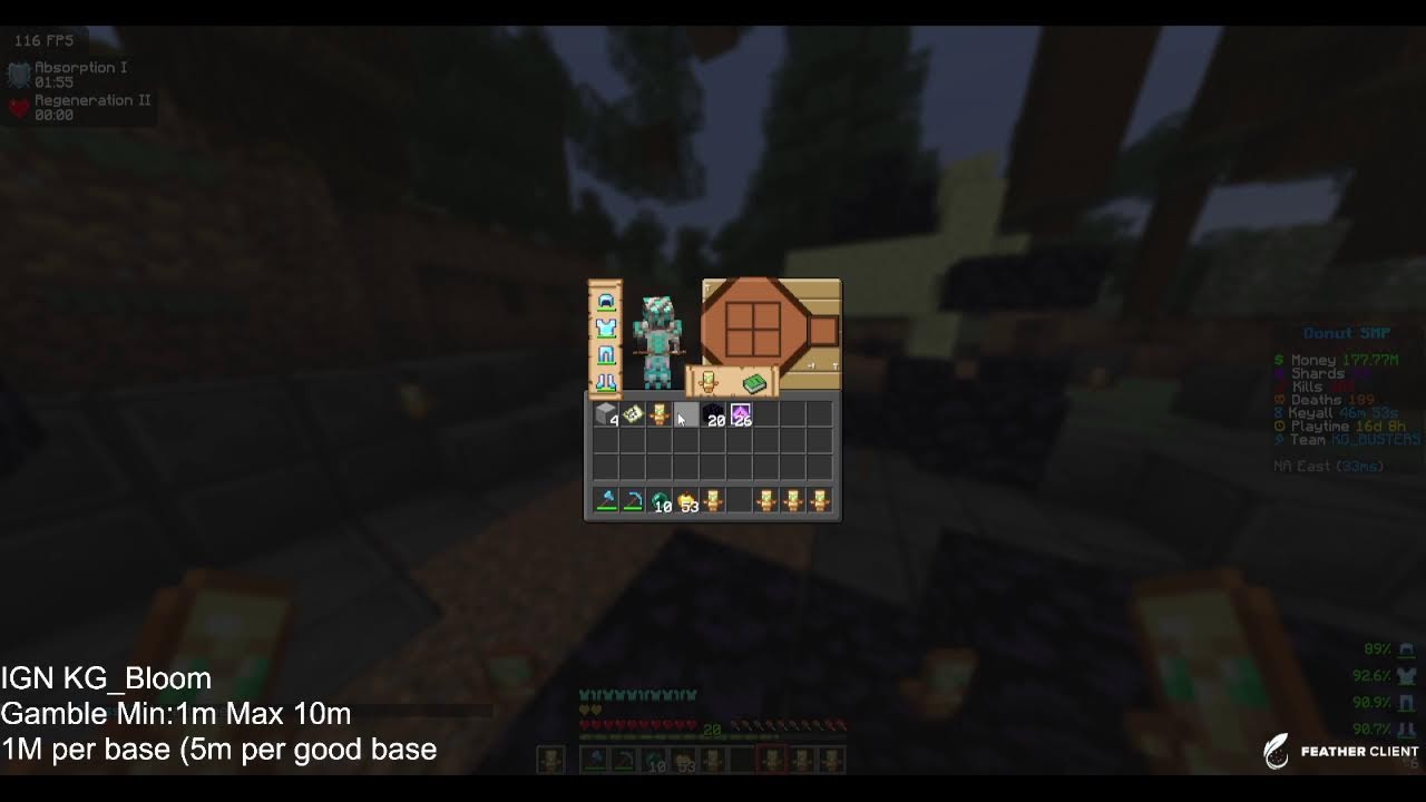 Donut SMP GAMBLE AND RATING BASES