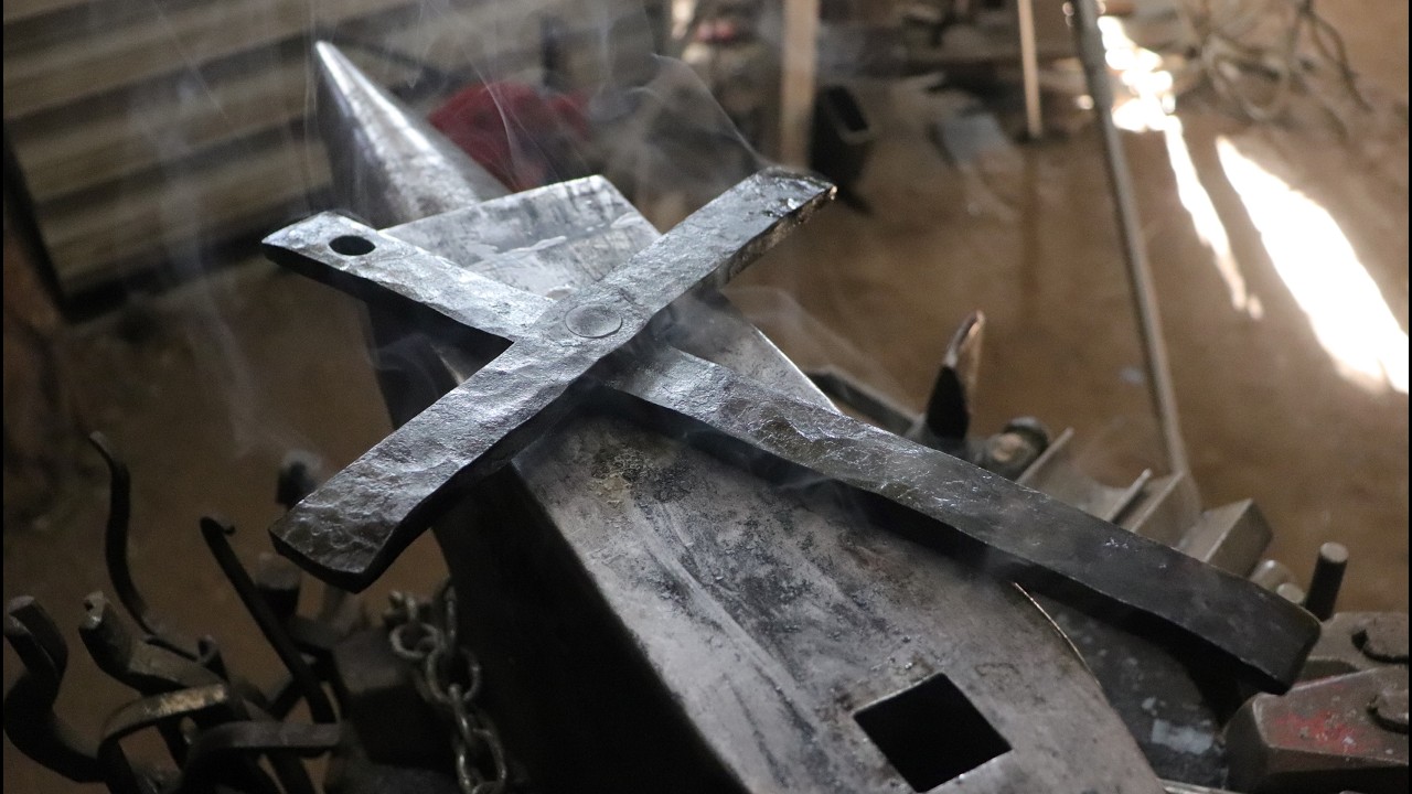 Forging The Iron Cross - Full Process