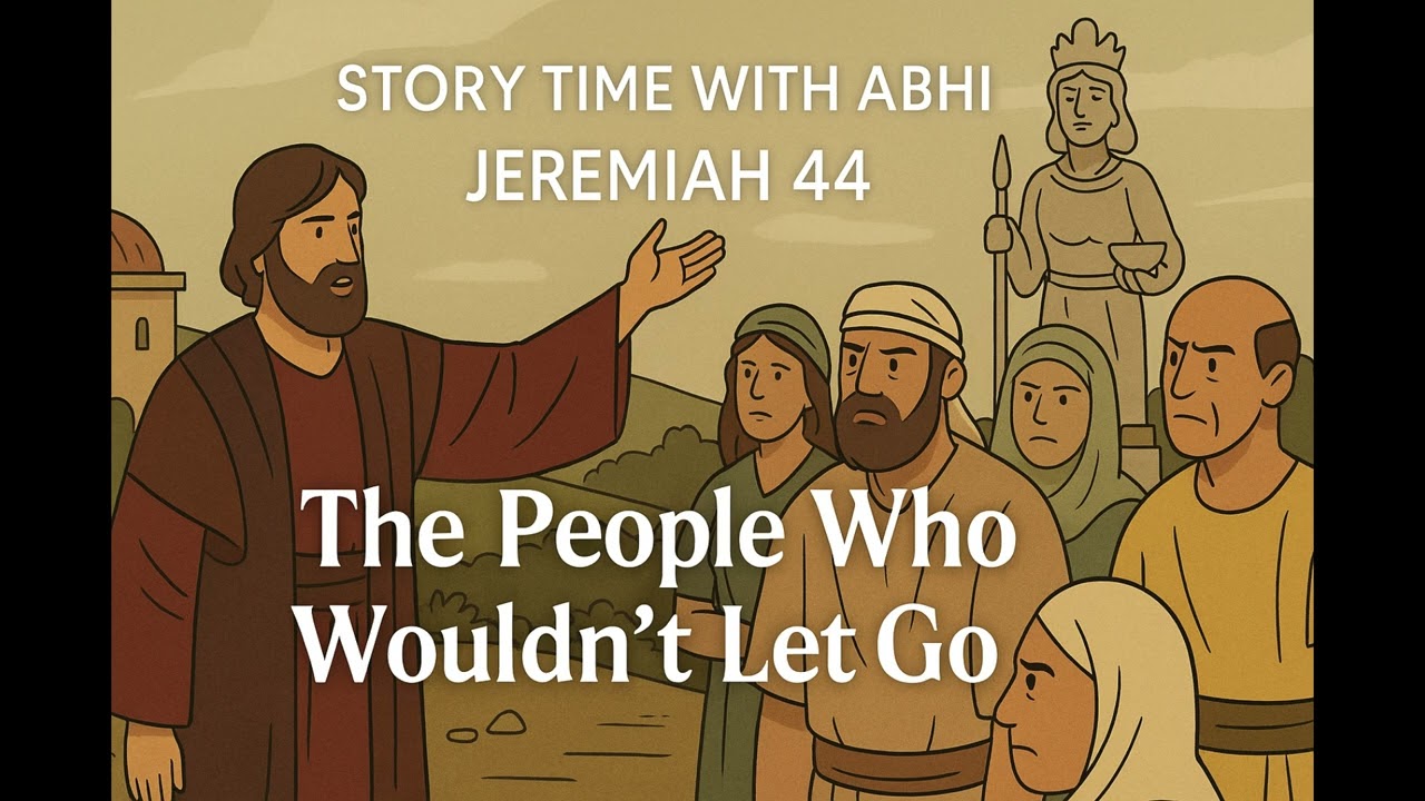 Jeremiah 44 &ndash; The People Who Wouldn&rsquo;t Let Go | Story Time with Abhi | Daily Bible Devotional