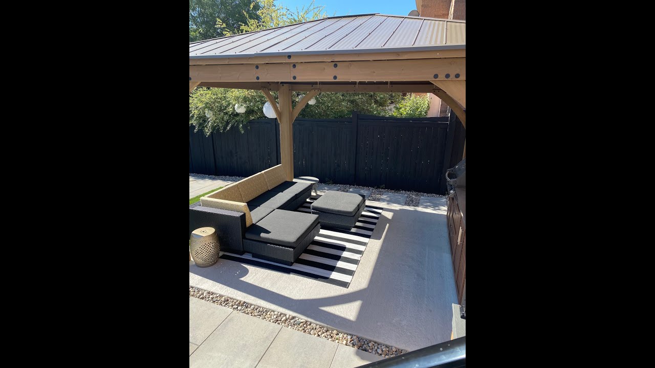 YARDISTRY GAZEBO BUILD in a weekend