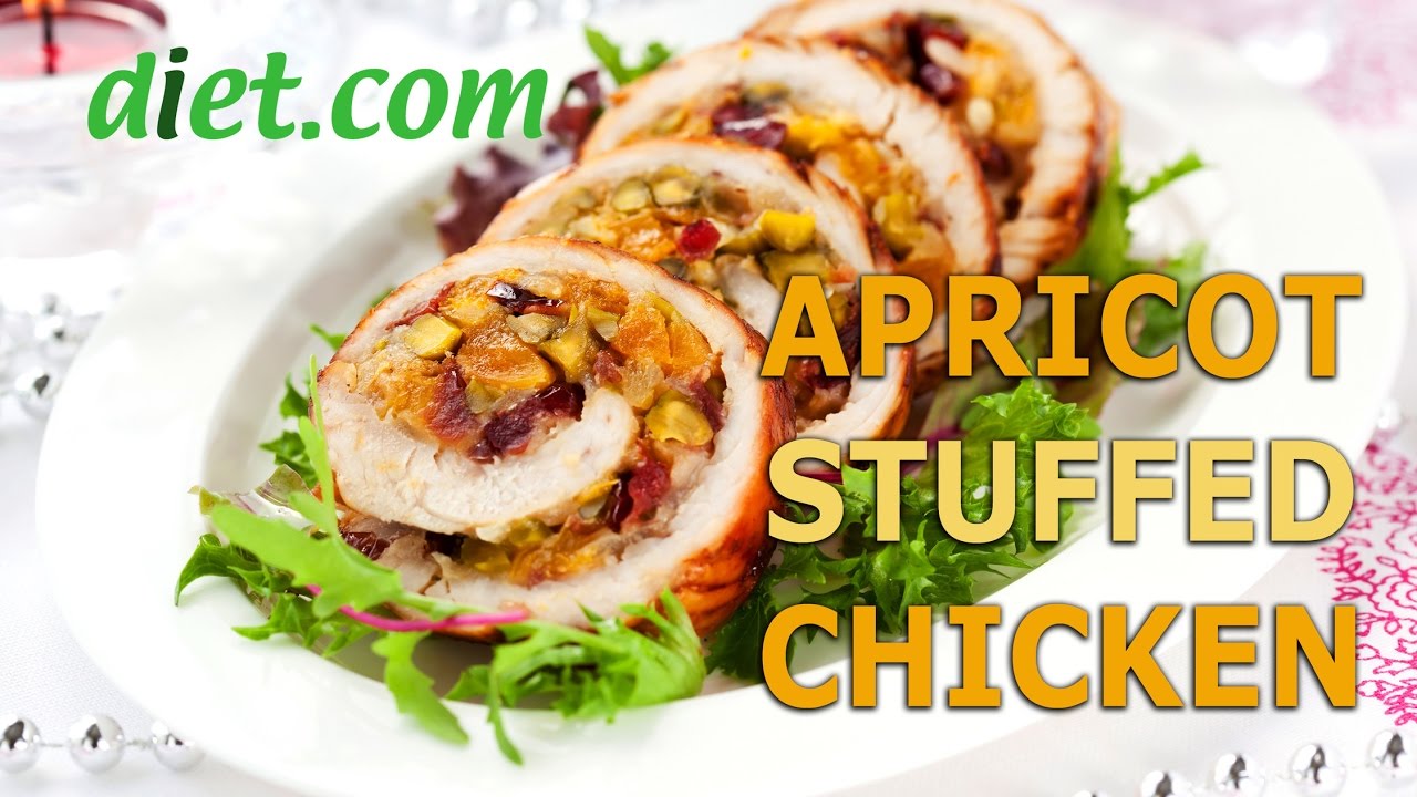 Apricot-Stuffed Chicken - A Dietitian's Choice Recipe by Diet.com