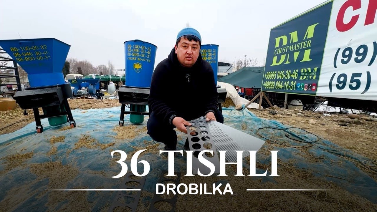 Eng Arzon 2026-yilgi kuchli 36 tishli Drobilka