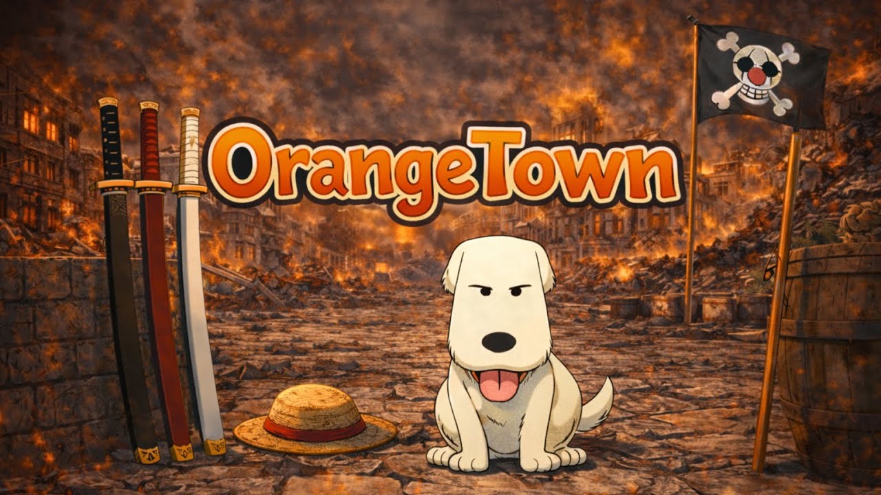 Tema 3: Orange Town | La Gata Ladrona y el Payaso | One Piece