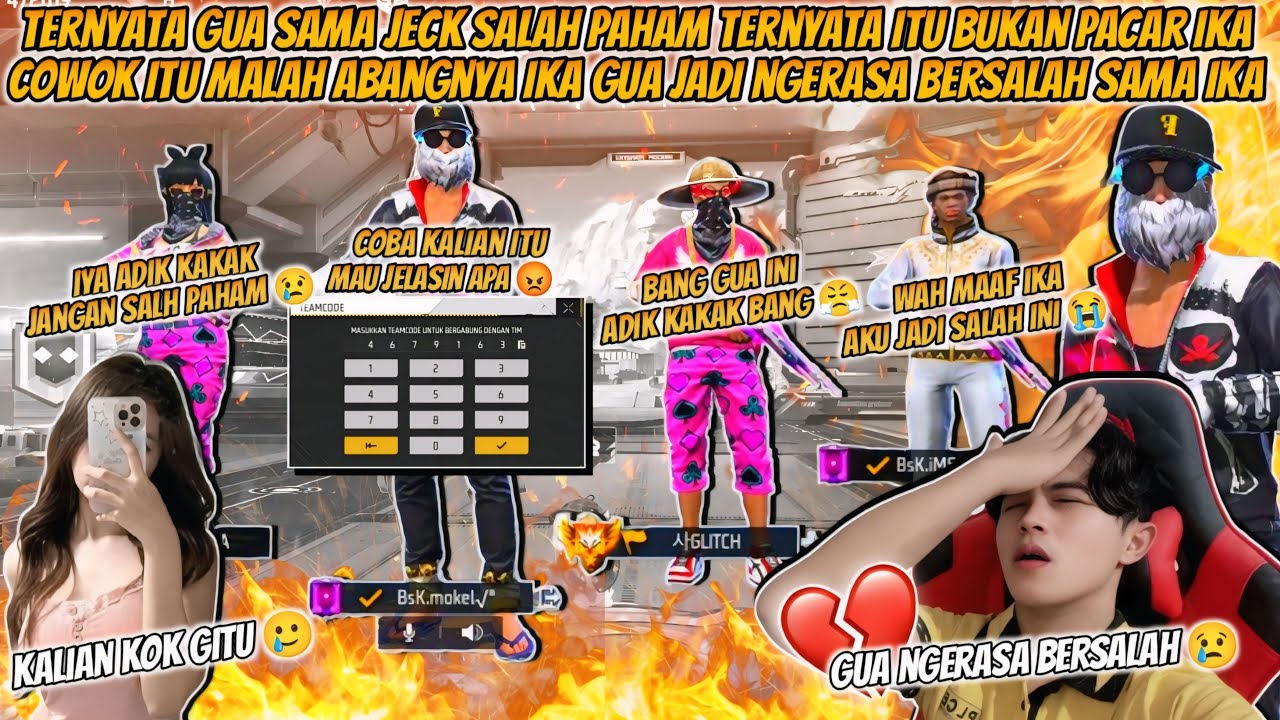 KAGET BANGET TERNYATA GUA SAMA JECK SALAH PAHAM TERYATA ITU BUKAN PACAR IKA TAPI ABANGNYA IKA !!