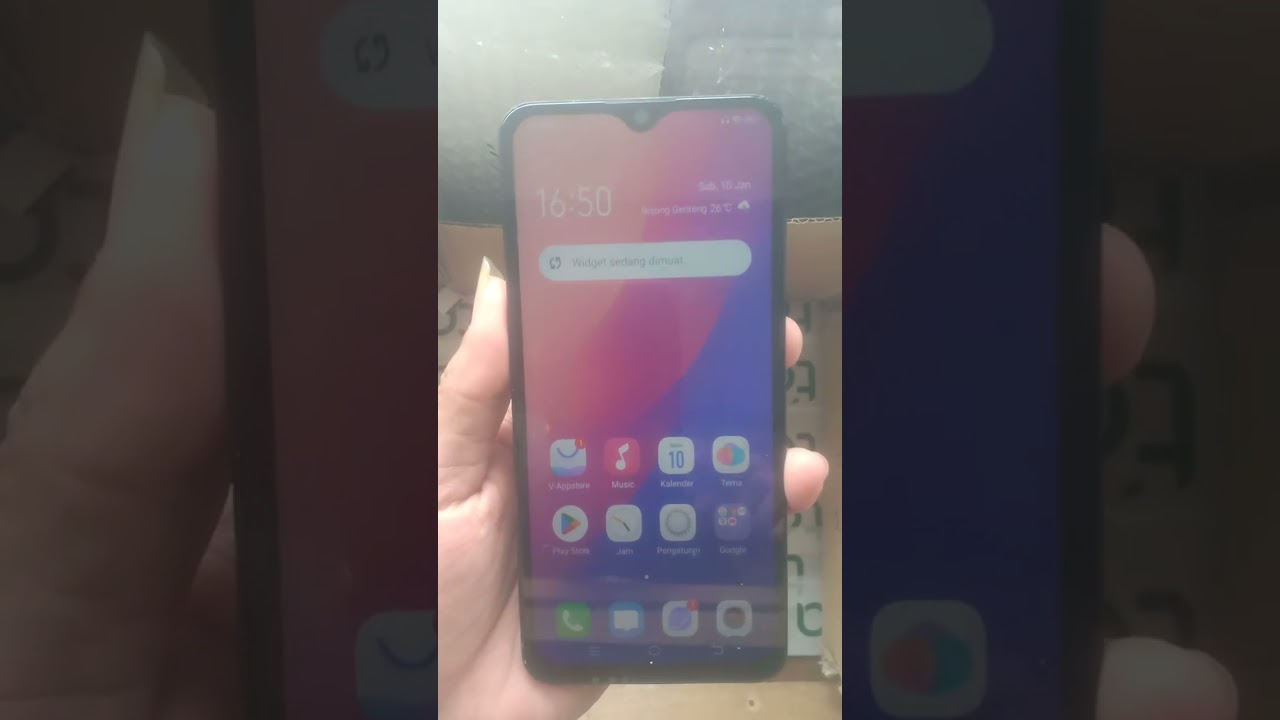 Pengetesan lcd  vivo y12 copotan