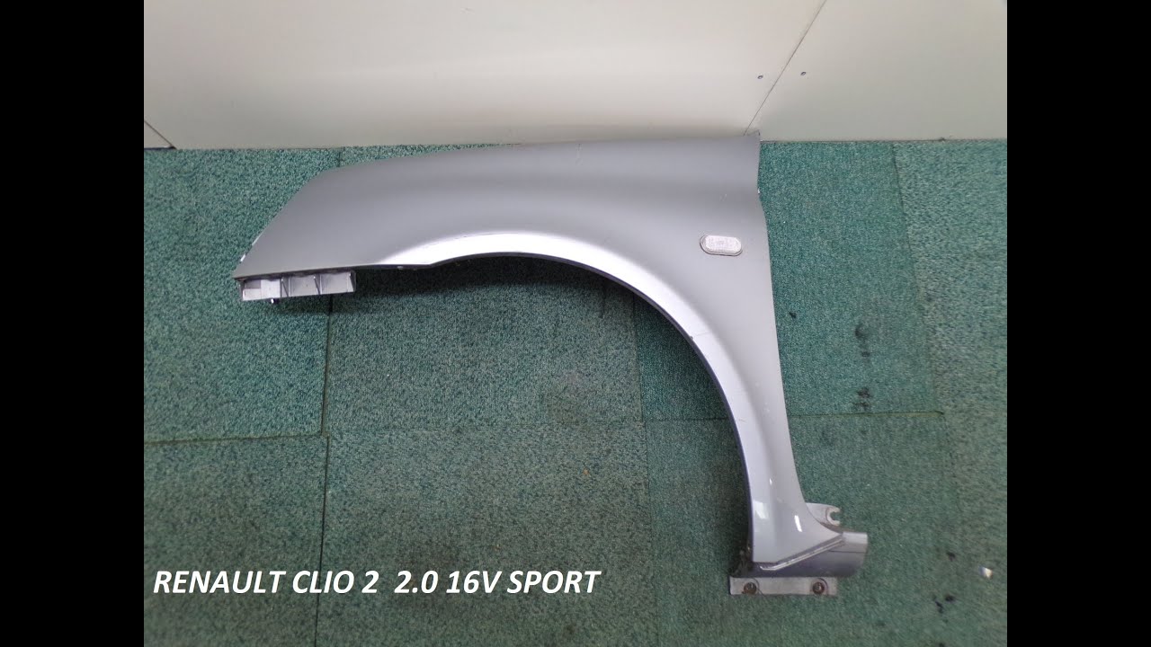Changement d'Aile De Renault Clio 2 - How To Change a Fender on a Renault Clio 2