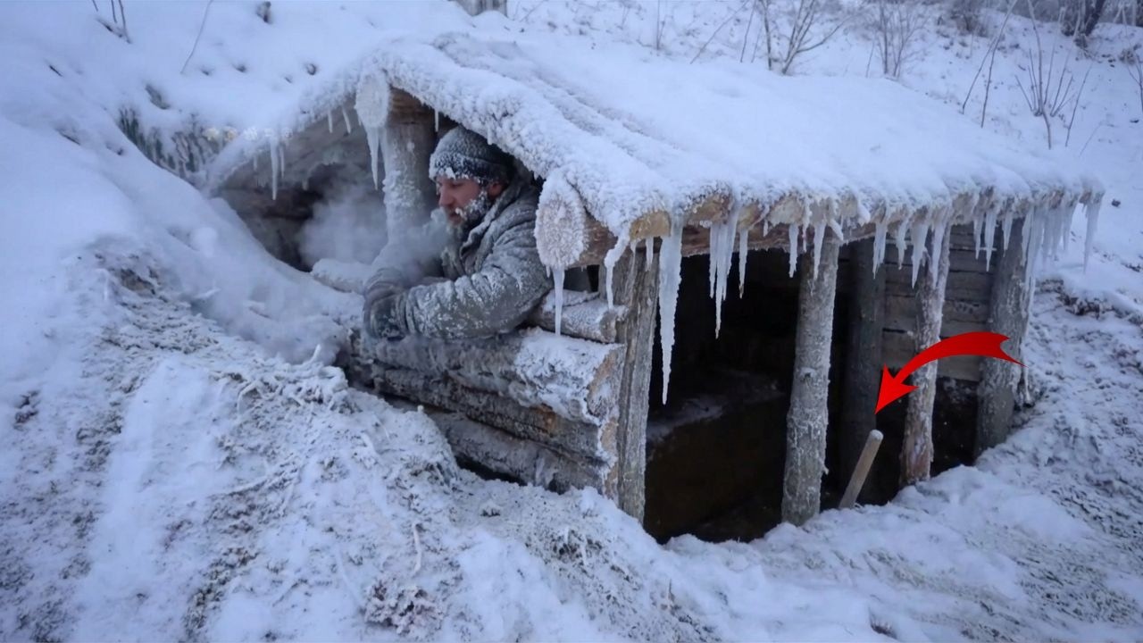 Building a Warm & Cozy Cordwood Cabin in 96 days | Extreme Cold Weather Survival