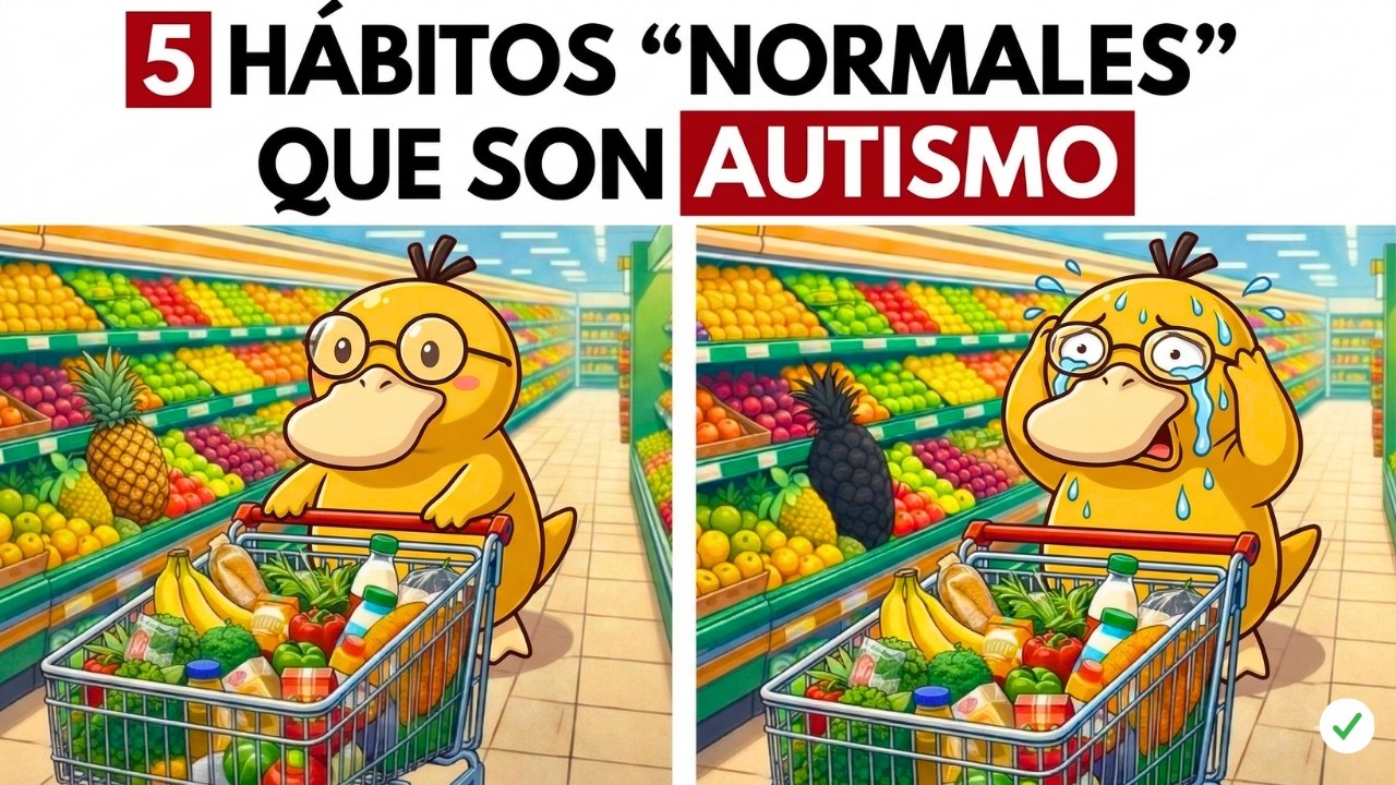 5 HÁBITOS “NORMALES” que en realidad son SEÑALES de AUTISMO (Según la Psicología)