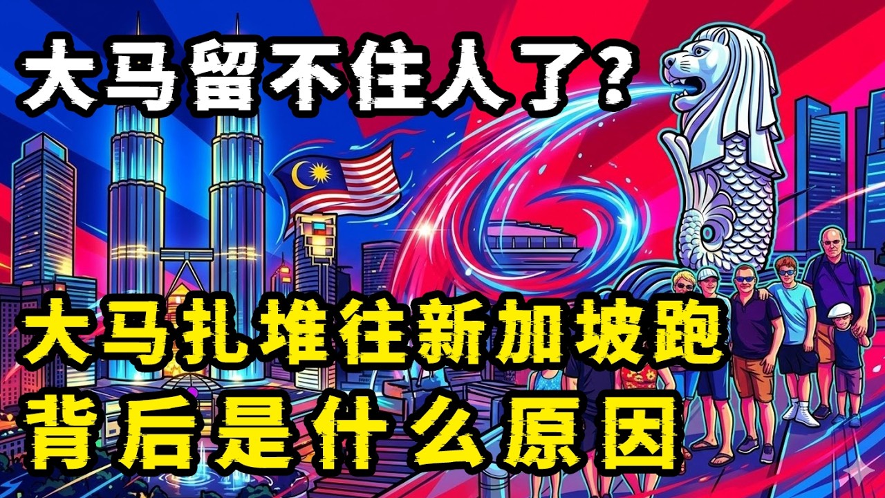 2800萬遊客湧入大馬，為何他們卻選擇在新加坡定居？#阿然紀實錄 #國際經濟 #地緣政治 #宏觀經濟 #時事分析 #金融博弈