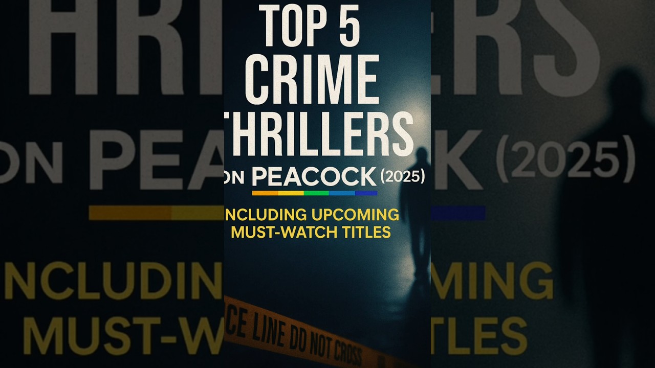 Top 5 Peacock Crime Thrillers You Can&rsquo;t Miss in 2025!🕵