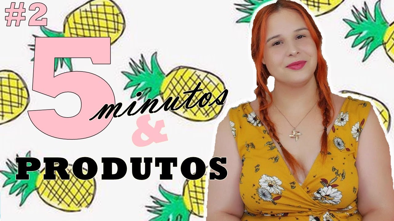 BTS MAKEUP COM 5 PRODUTOS EM 5 MINUTOS | É o da Joana