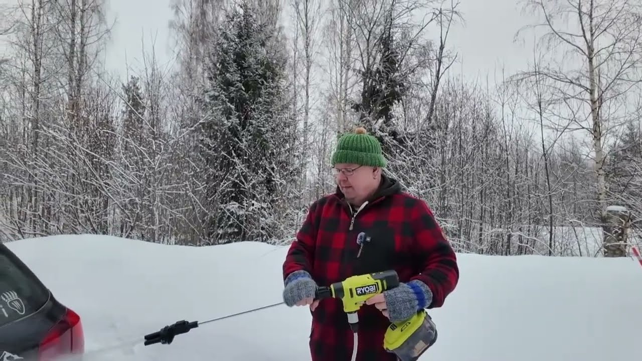Ryobi One+ painepesuri testissä.