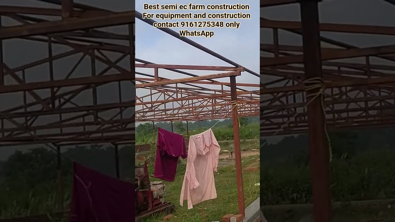 #semi ec farm #poultryequipments #Ecfarmconstruction#construction #poultryfarming #poultryequipment