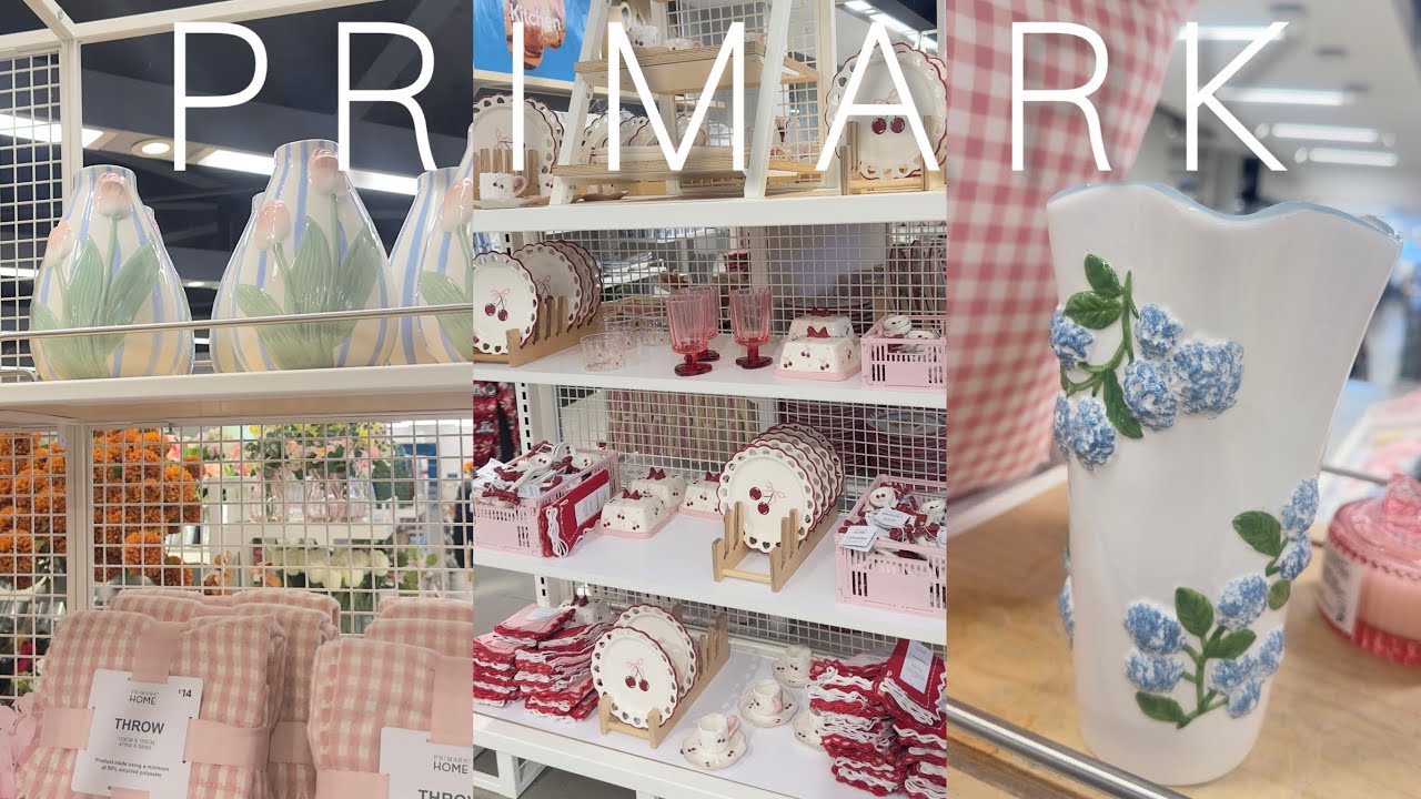 Новая коллекция товаров для дома Primark, январь 2026 г. ✨ / Коллекция Primark ко Дню святого Вал...