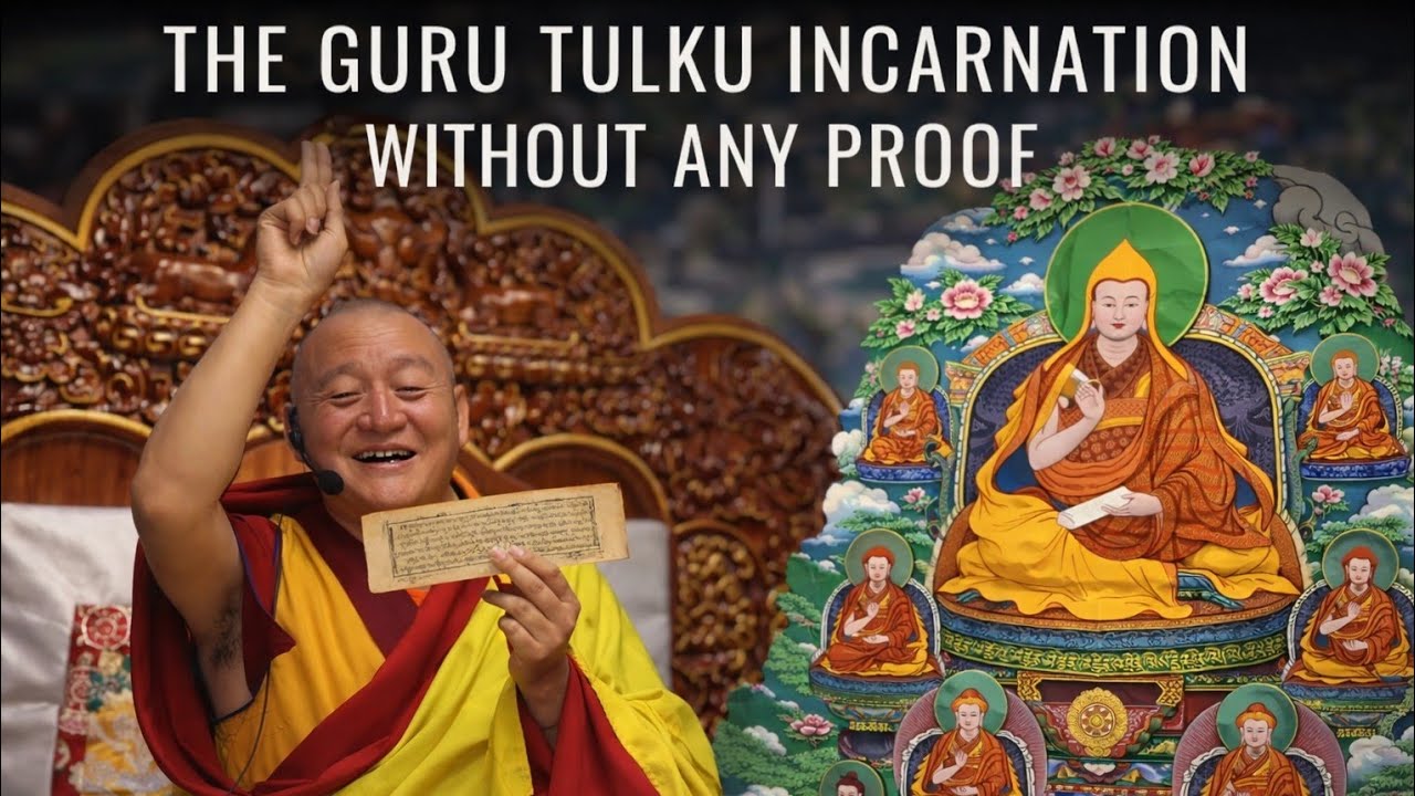 The GURU TULKU Incarnation without any proof || Geshe Lobsang Choedar #gurutulku #needsproof