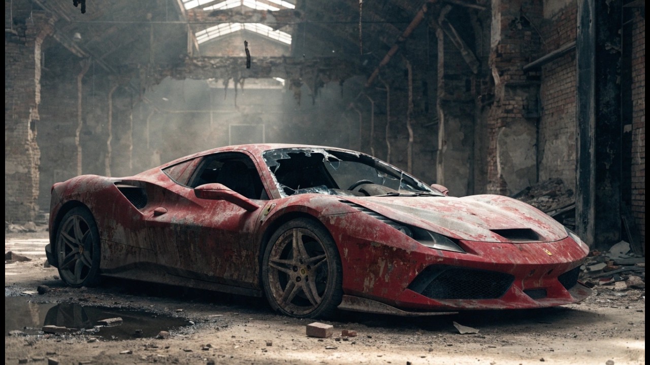 ASMR Car Restoration! Full Restoration 2020 Ferrari F8 from Burnt Condition to Looking New