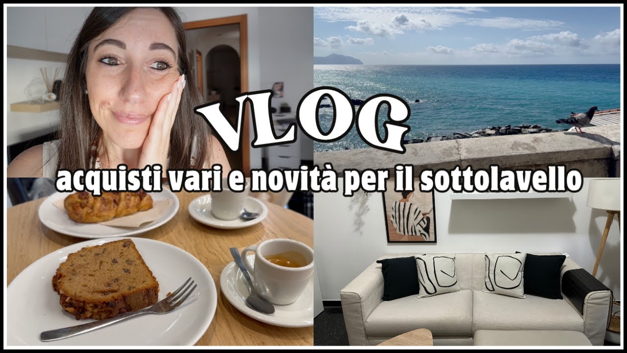 VLOG | Acquisti vari e una novità per il sottolavello 🪣
