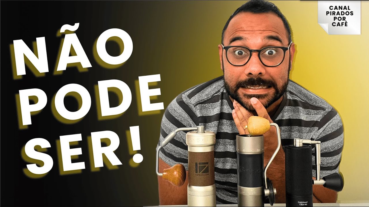 COMPARATIVO TRIPLO DOS MOEDORES MANUAIS DE CAFÉ TIMEMORE C3 ESP PRO, KINGRINDER K6, 1ZPRESSO K-ULTRA