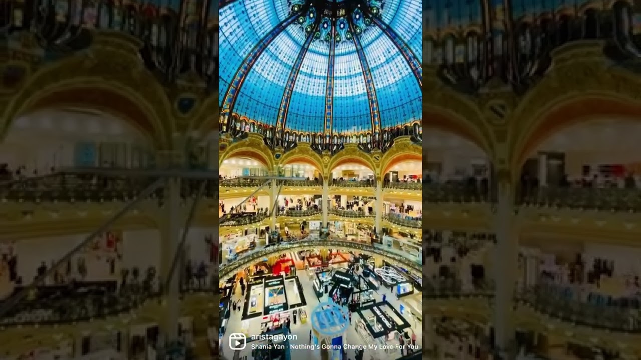 #cityoflights#paris#lafayette#gallery#architecture#france#holidays#assamesevlogger