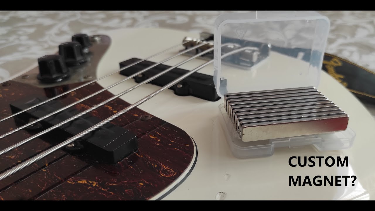 Custom Bass Pickups - Adding a magnet?