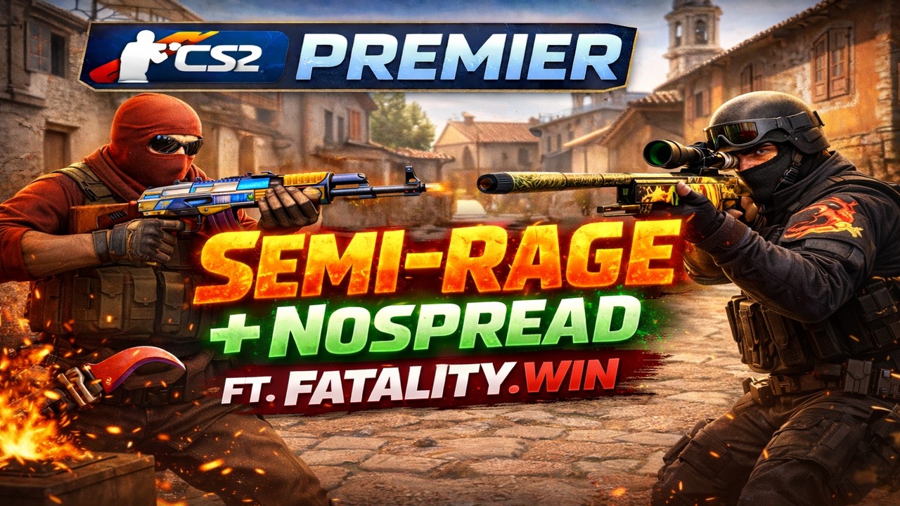 #3 CS2 Premier Semi-Rage + NoSpread ft. Fatality.win