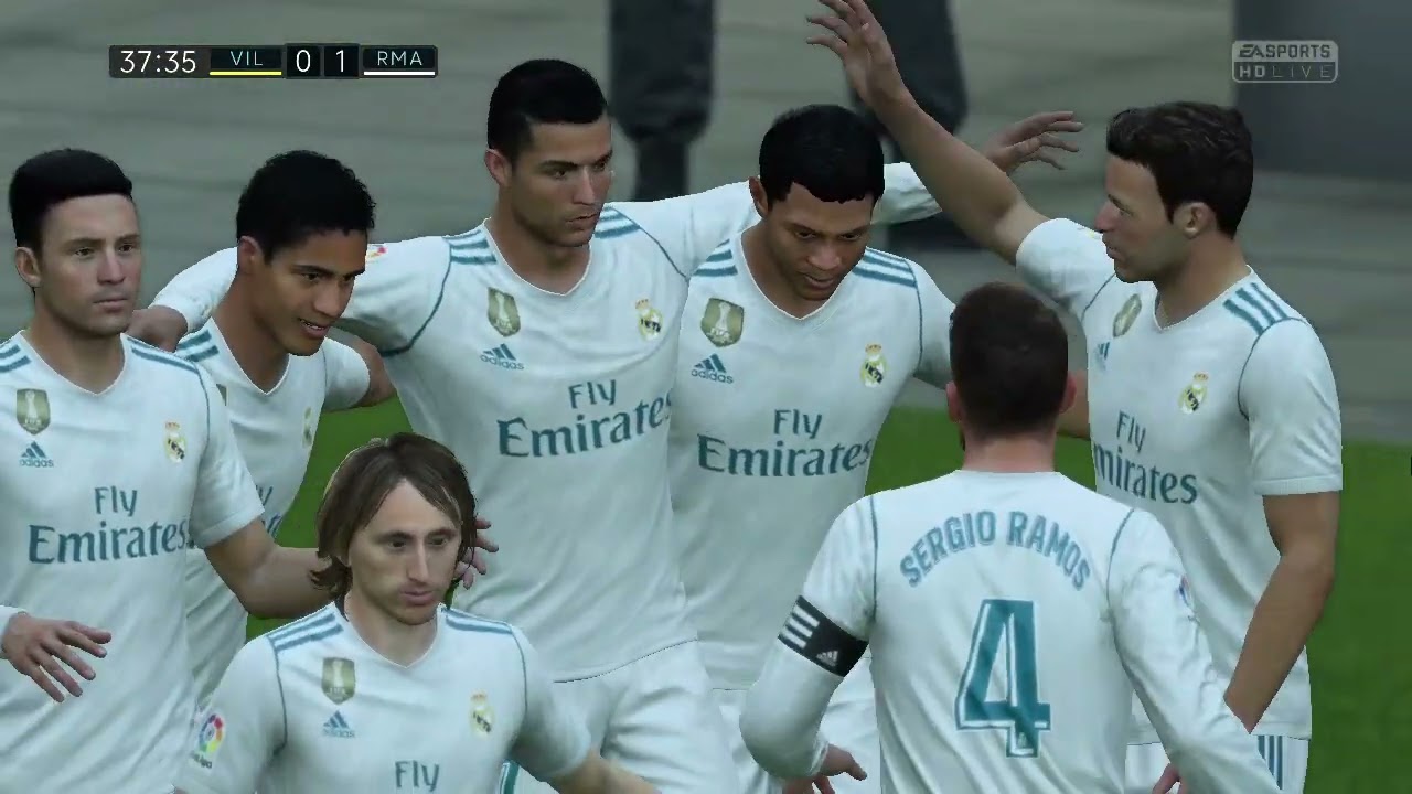 FIFA 18 La Liga Champion Real Madrid