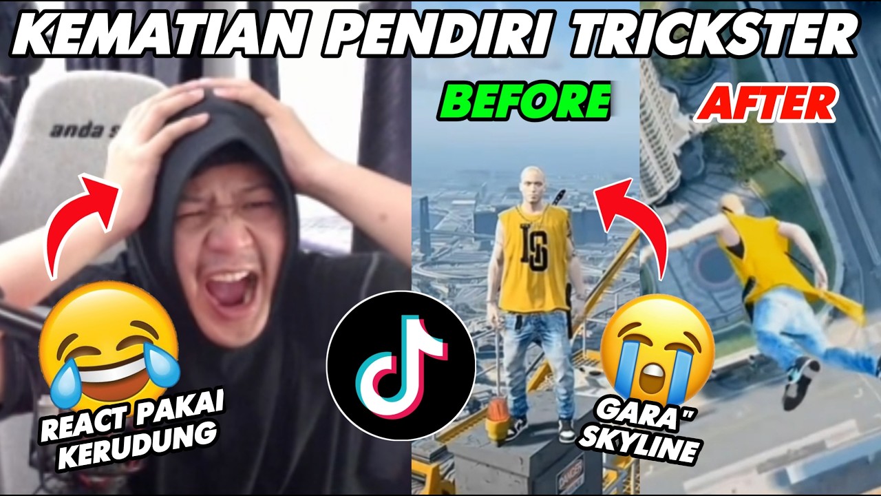 KEMARIN KETUA TRICKSTER !! SEKARANG PENDIRI TRICKSTER YANG MATI !! - GTA 5 ROLEPLAY ISCOREACT #2
