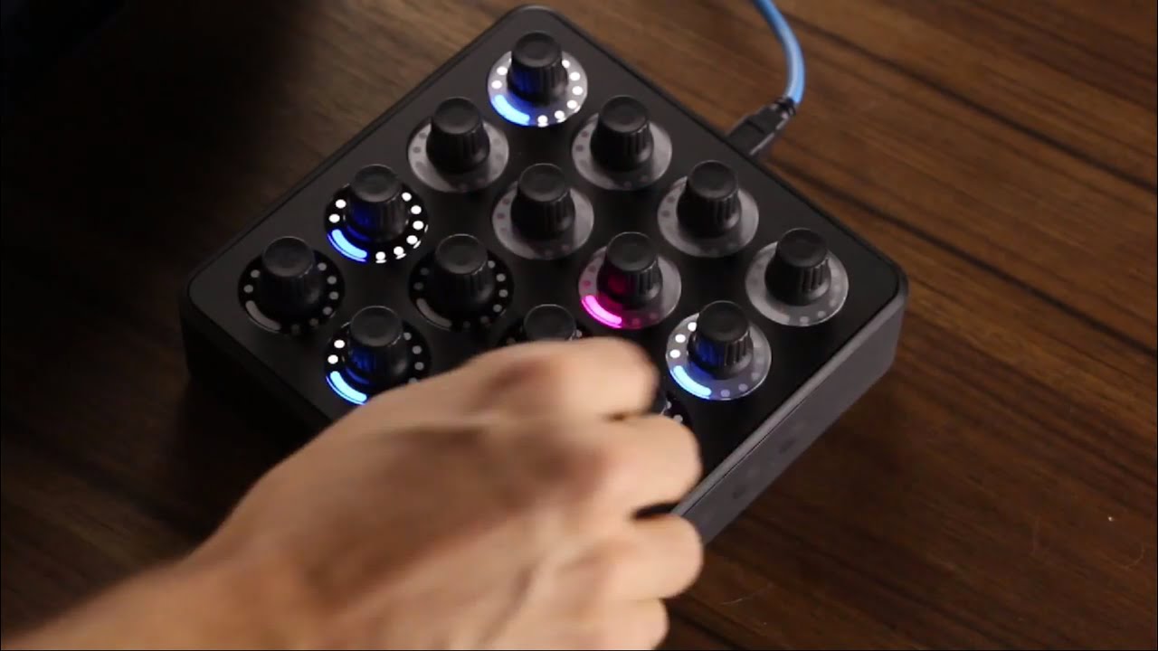 Midi Fighter Twister: демонстрация драм-секвенсора Traktor Deck
