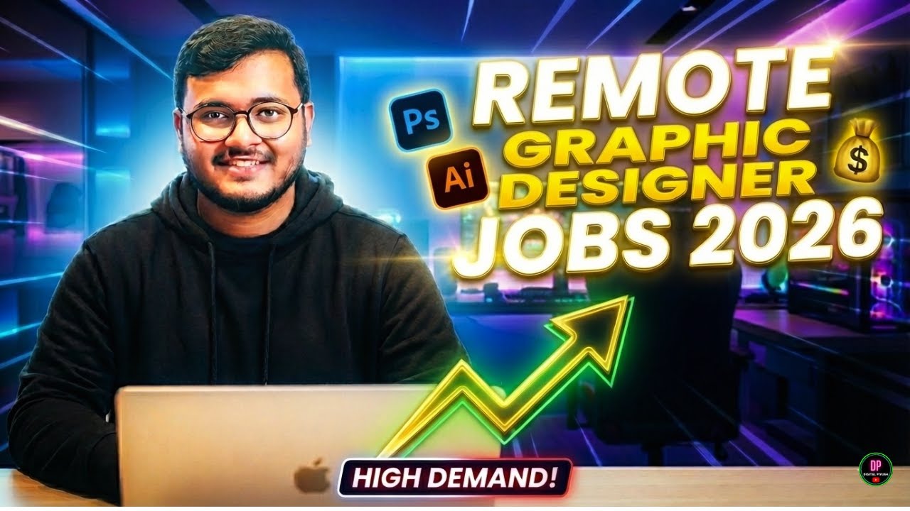 Remote Graphic Designer Jobs 2026 | Work From Home Opportunities Explained