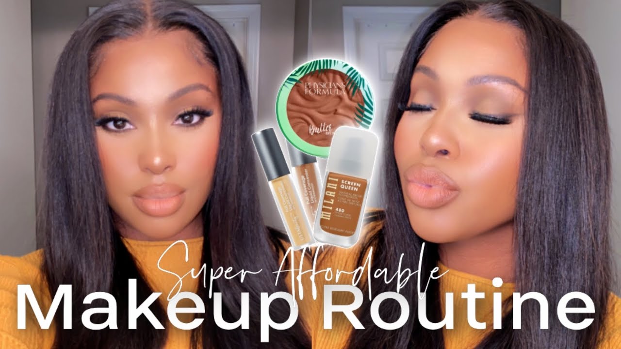 GRWM: Full Face Of SUPER Affordable Makeup | Full Coverage Flawless Glam Makeup Tutorial On A Budget