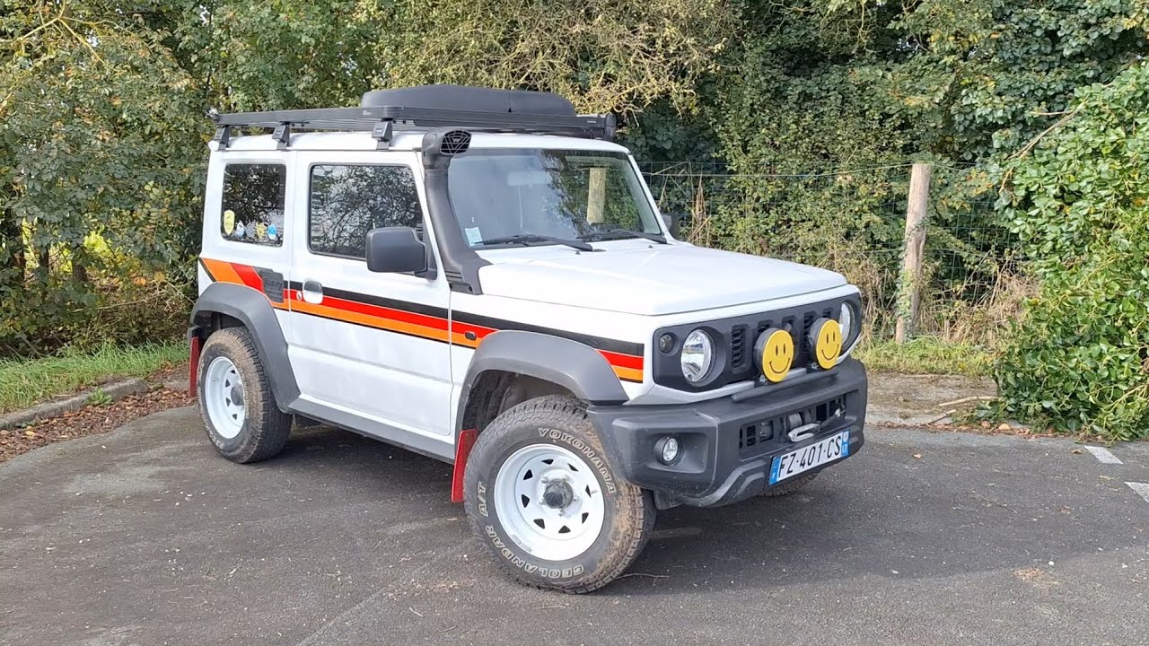 Présentation et avis de propriétaire sur le Suzuki Jimny JB74 de 2022 après 2 ans d'utilisation.