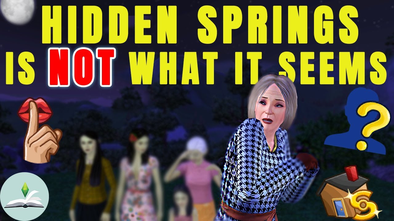 Hidden Springs Is NOT What It Seems… | The Sims Lore x TokyoTreat & Sakuraco