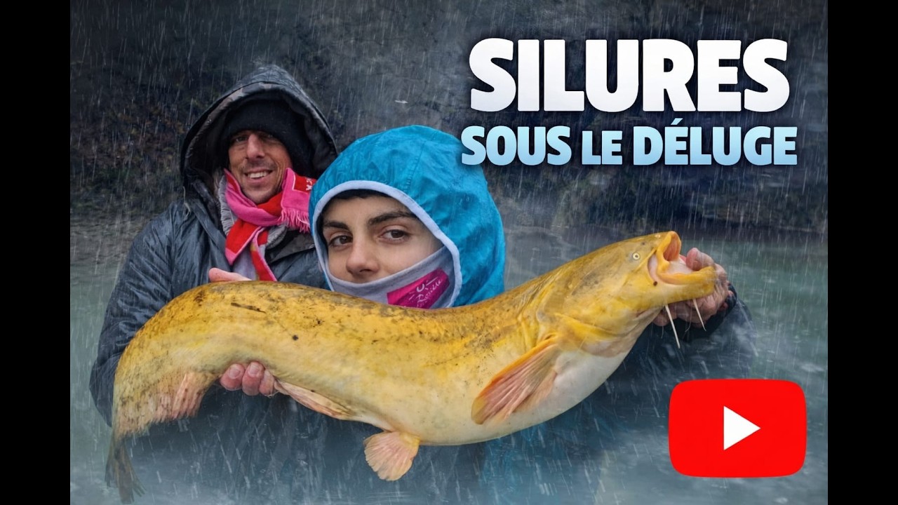 silures sous le déluge