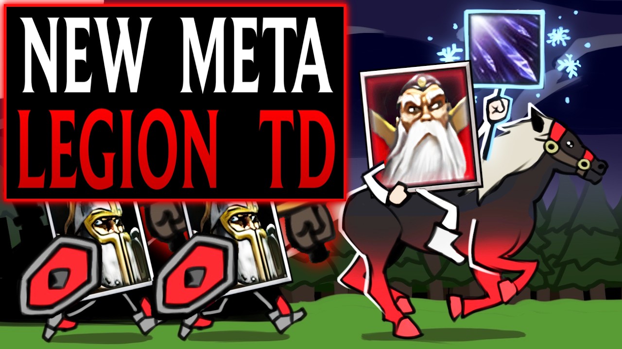 Legion TD With 3x Sends IS CRAZY FUN !