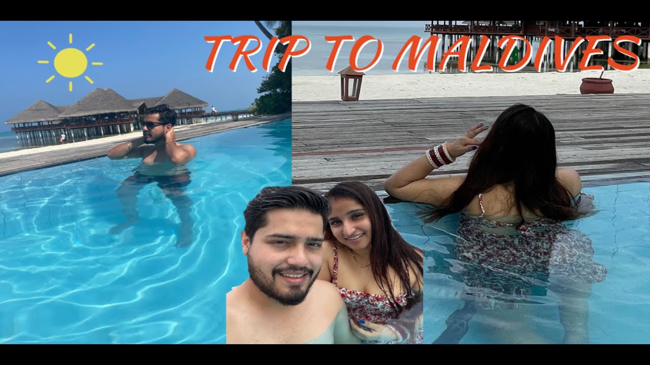Our Honeymoon in Maldives |  Medhufushi Island Resort | Travelling to Maldives Part 1 | #Shaifanshu
