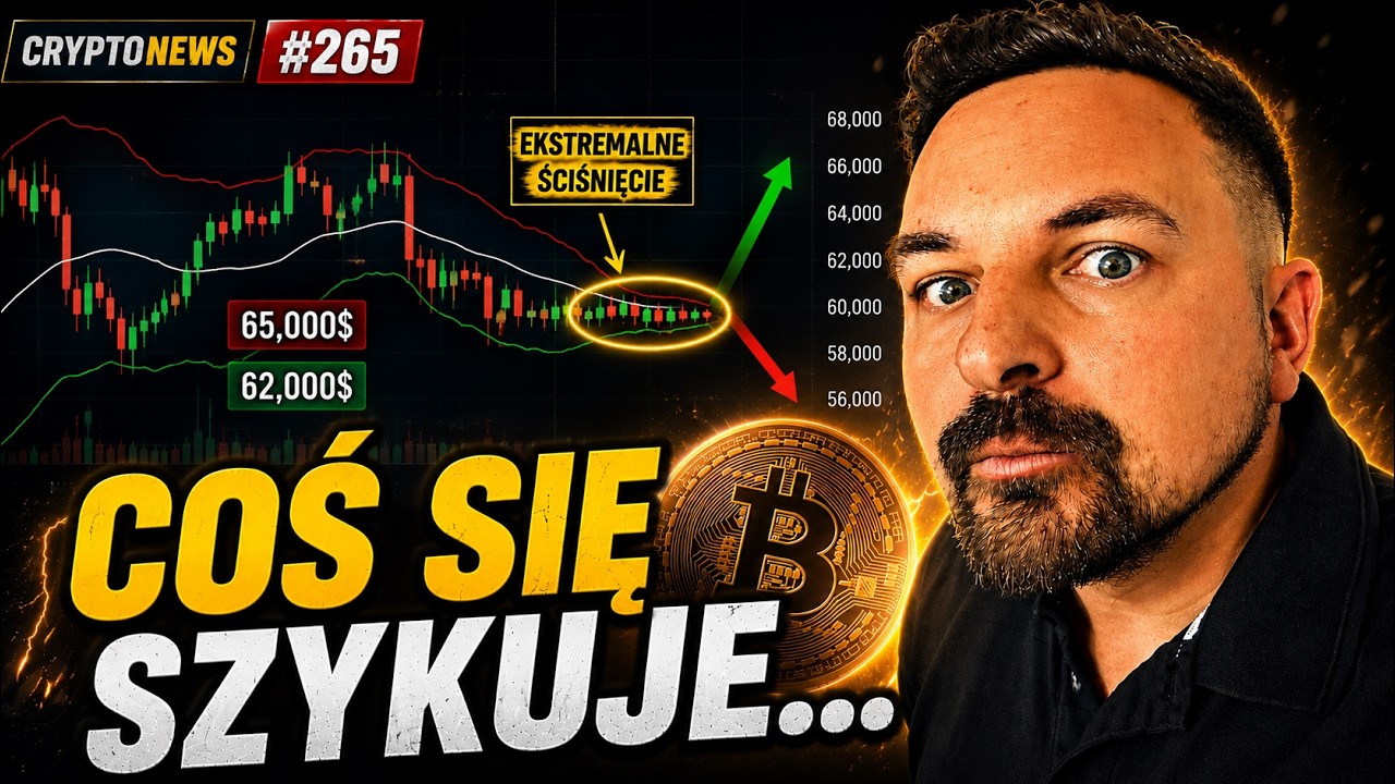 BITCOIN: CISZA PRZED BURZĄ? Nadchodzi DUŻY RUCH!