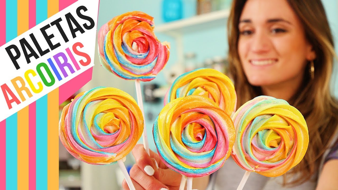 PALETAS DE ARCOIRIS / DANI FLOWERS